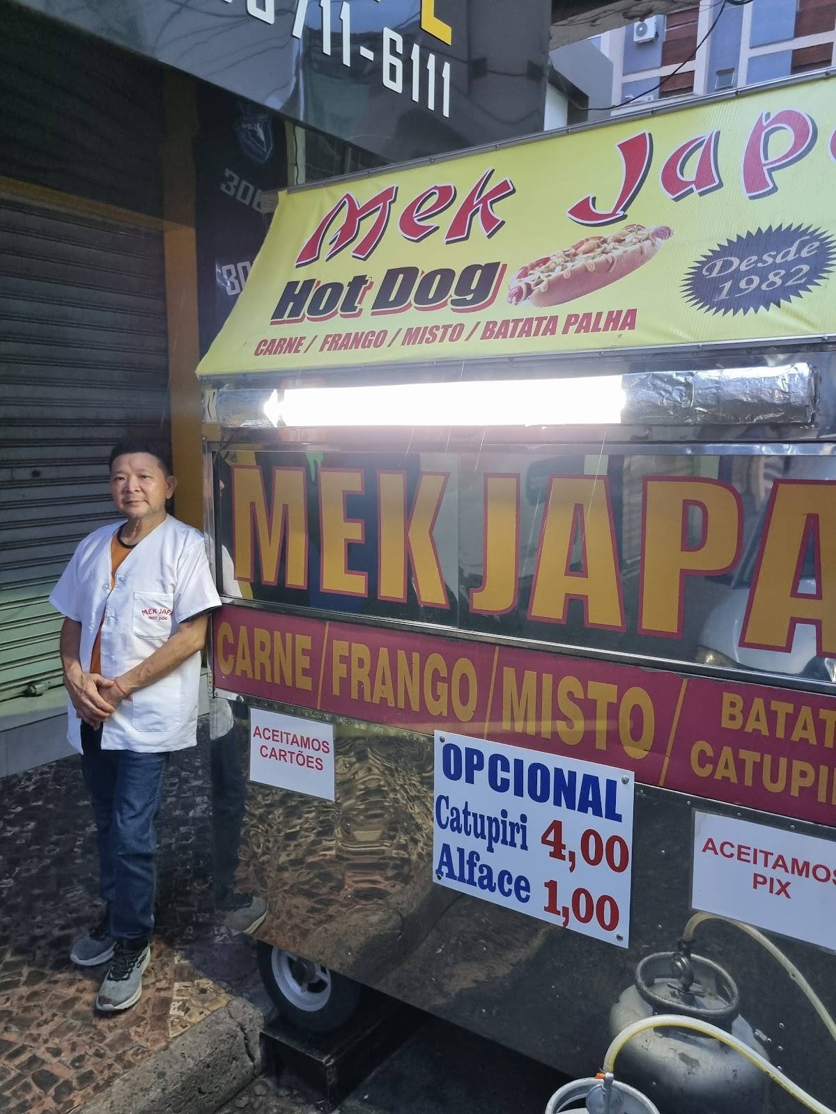 Mek Japa Hot Dog cardápio