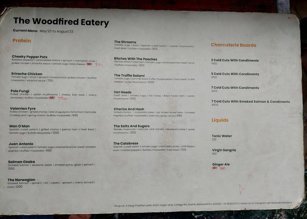 Melba menu