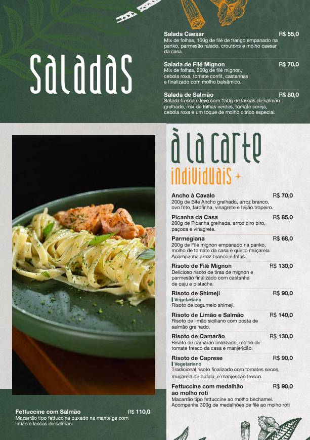 Merak Gastrobar cardápio