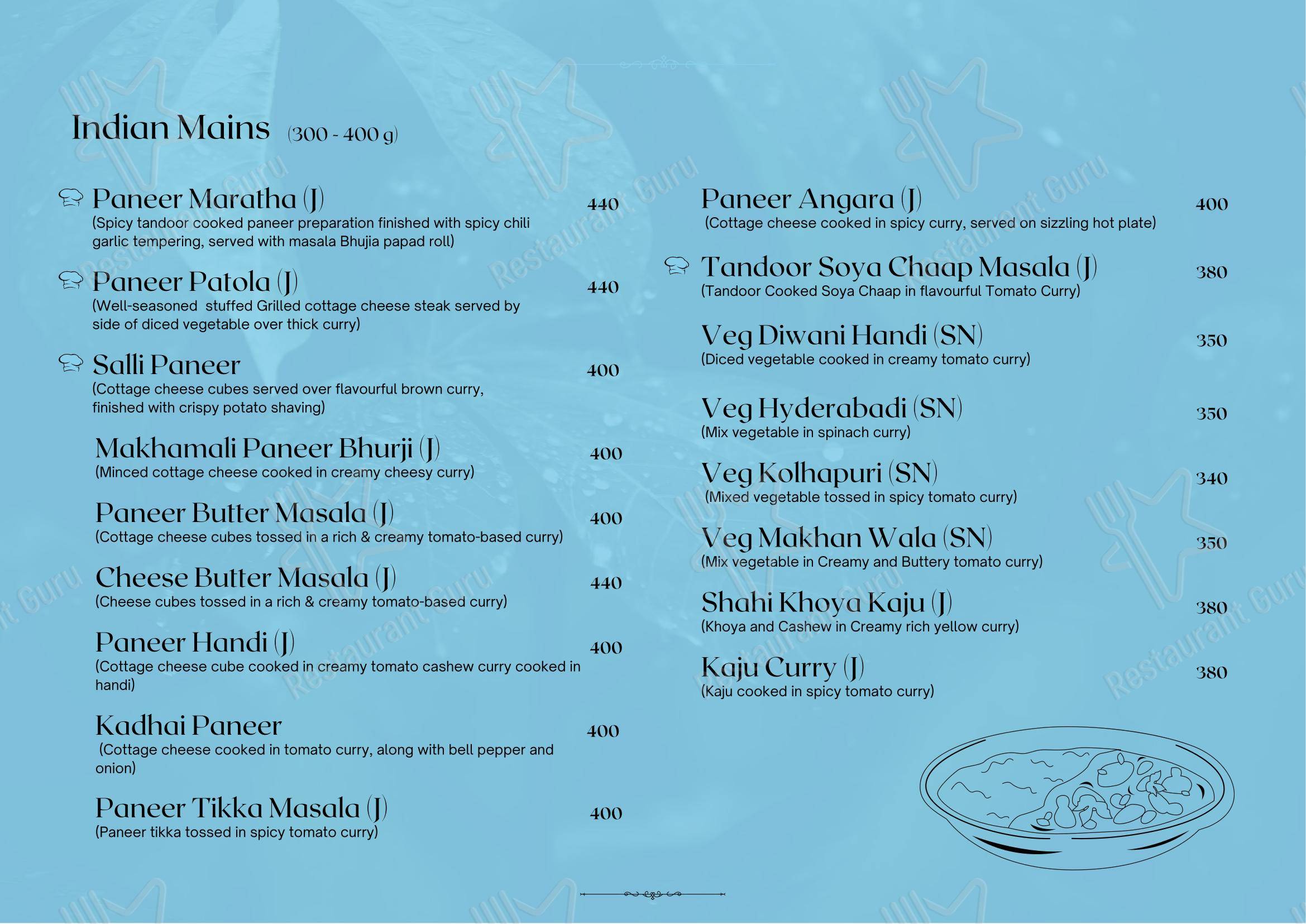 Menu for Merasa in Shela
