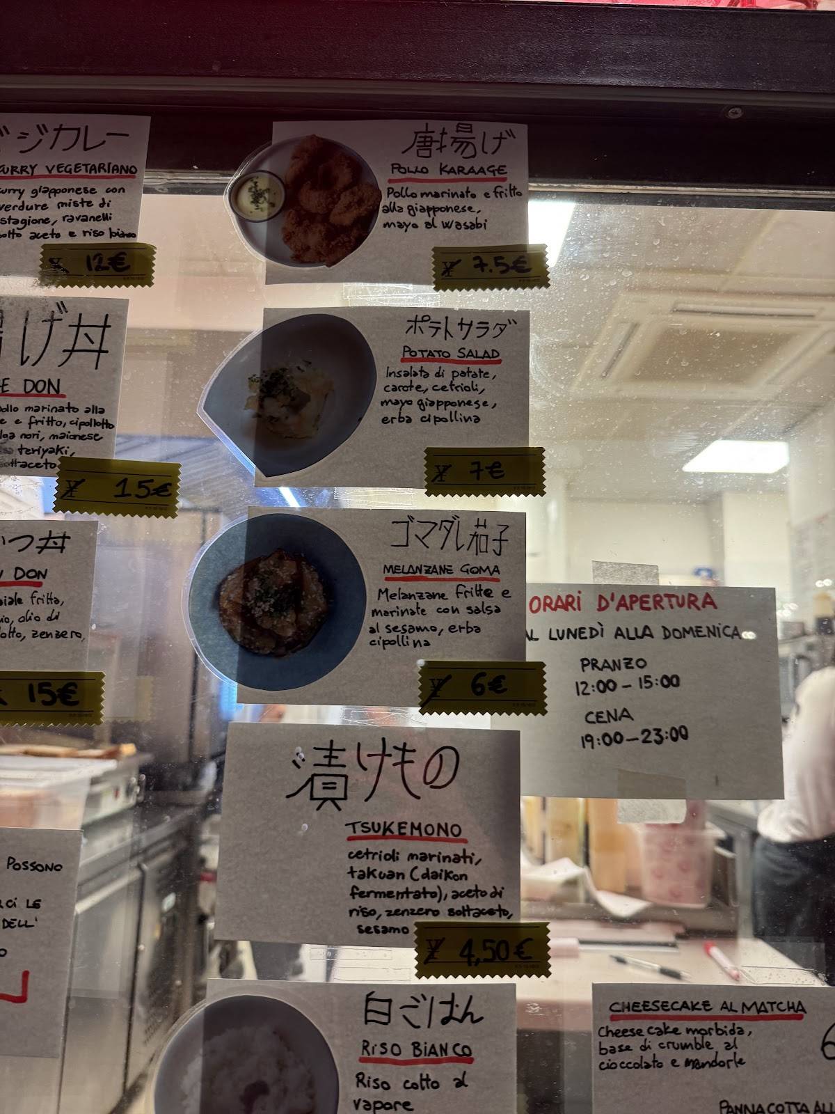 Menu di Chuck’s 