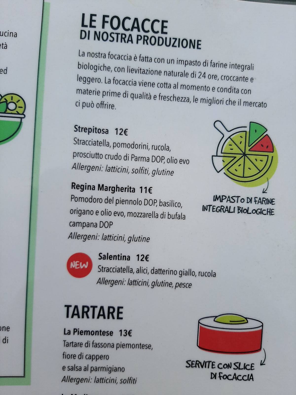 Menu di GUD • Milano CityLife 