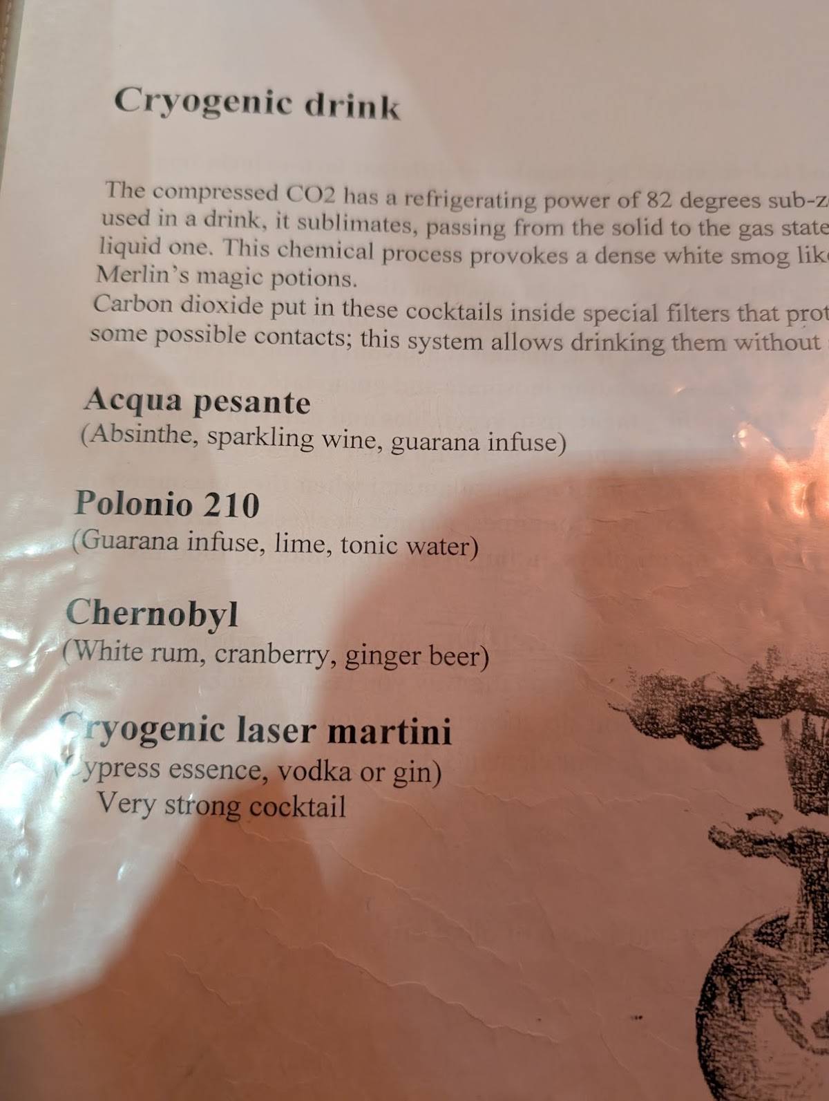 Menu di Nottingham Forest 