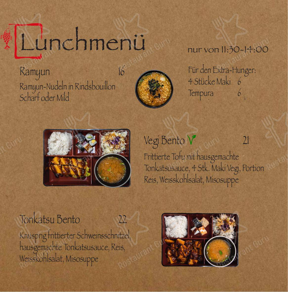 Menu di Minine - Menu
