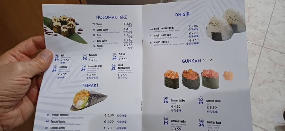 Menu di Miya pokè 