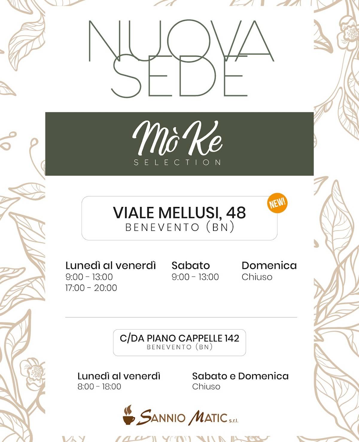 Menu di MòKe Caffè 