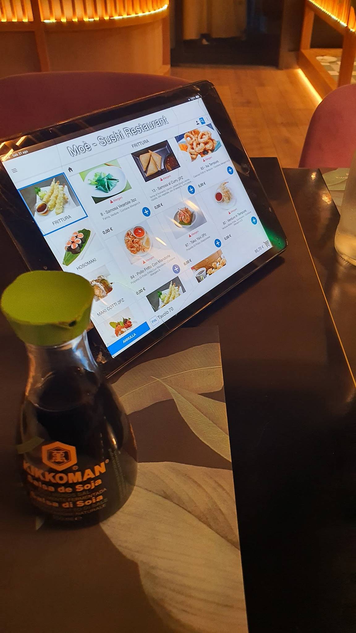 Menu di Moè - Sushi Restaurant 
