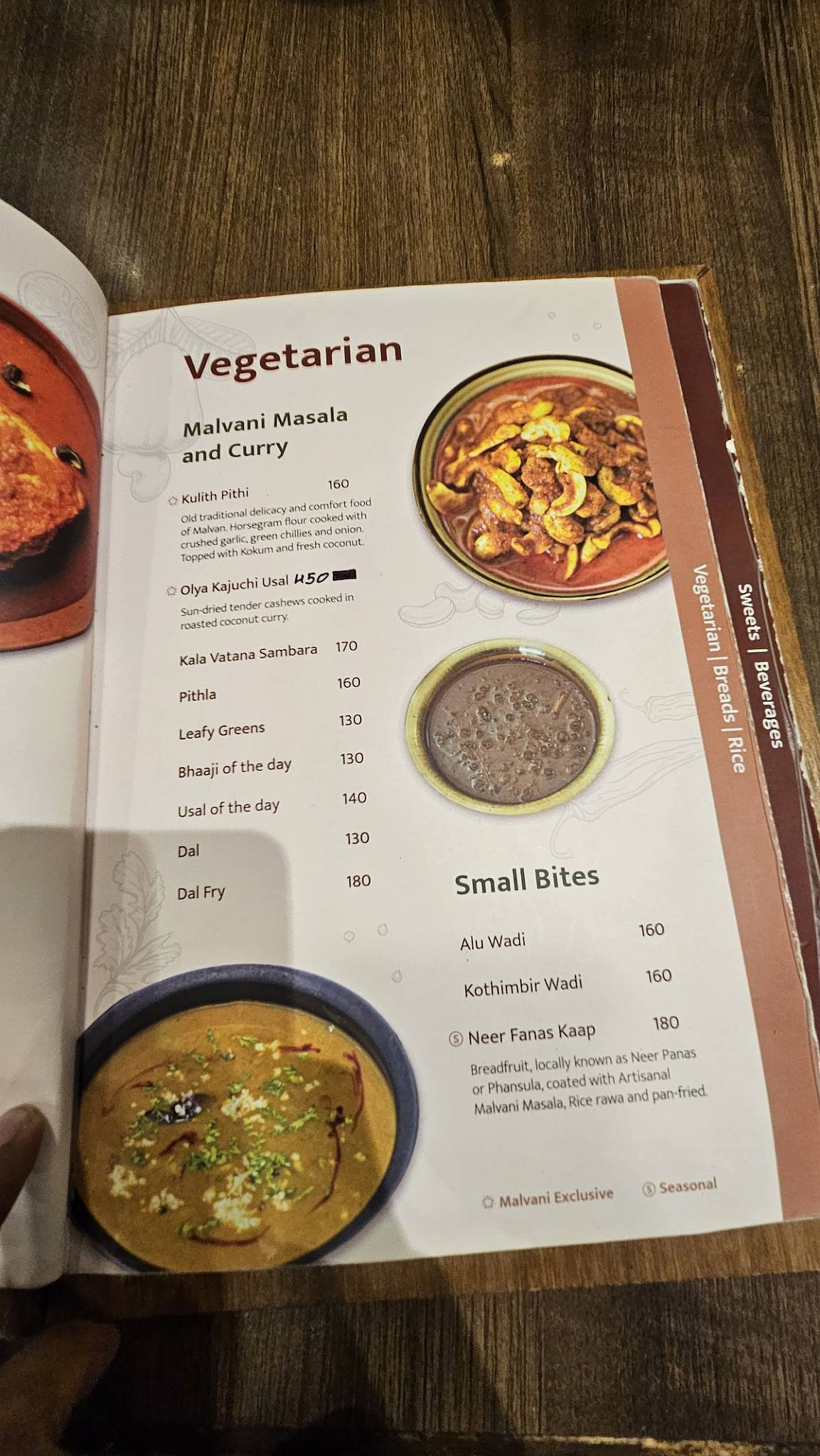 Chaitanya Assal Malvani Bhojangruh menu