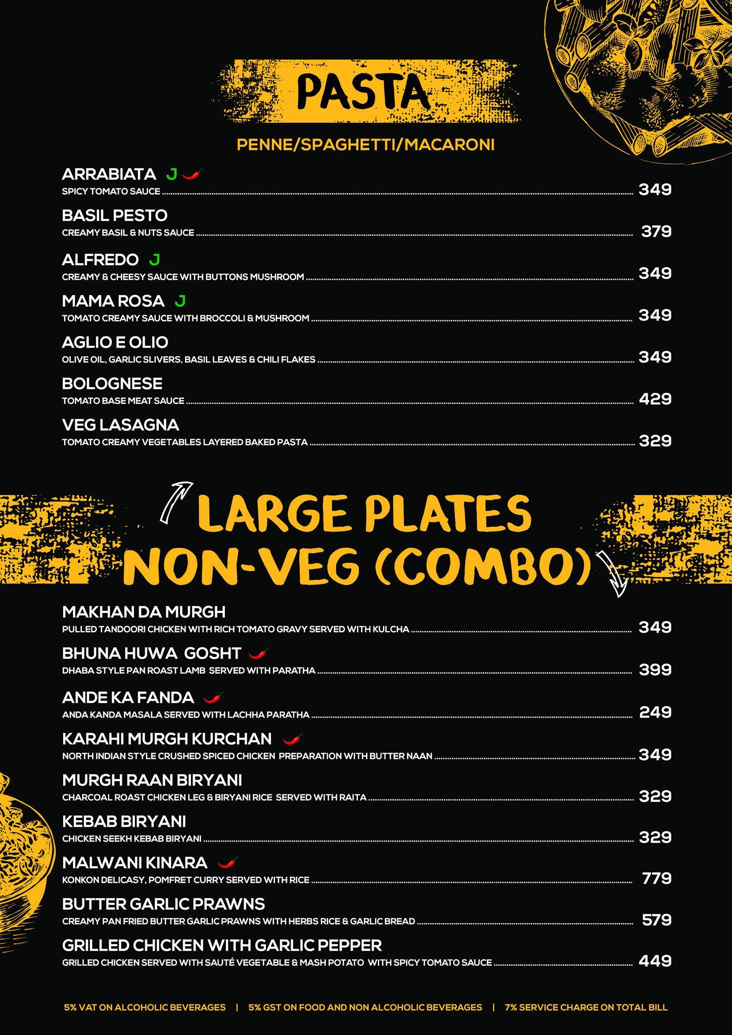Gold Coins VegX menu