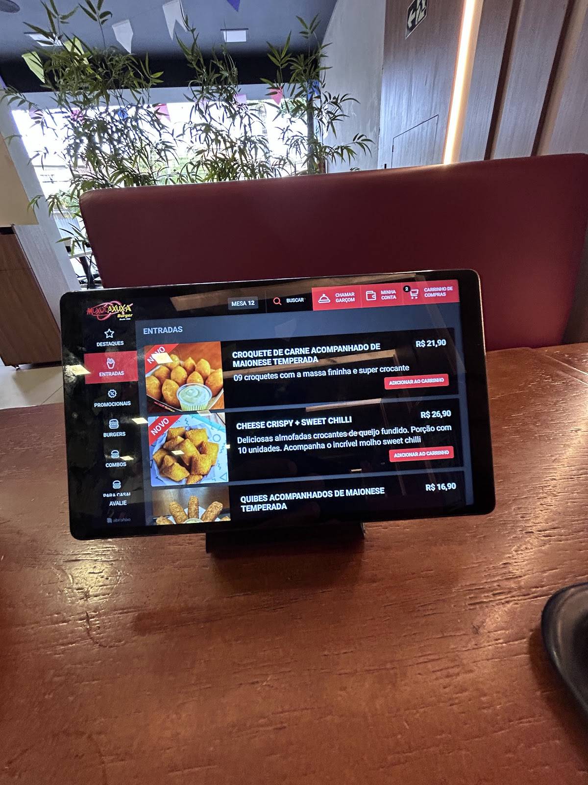 Muxocaxuxa Delivery - Contagem cardápio