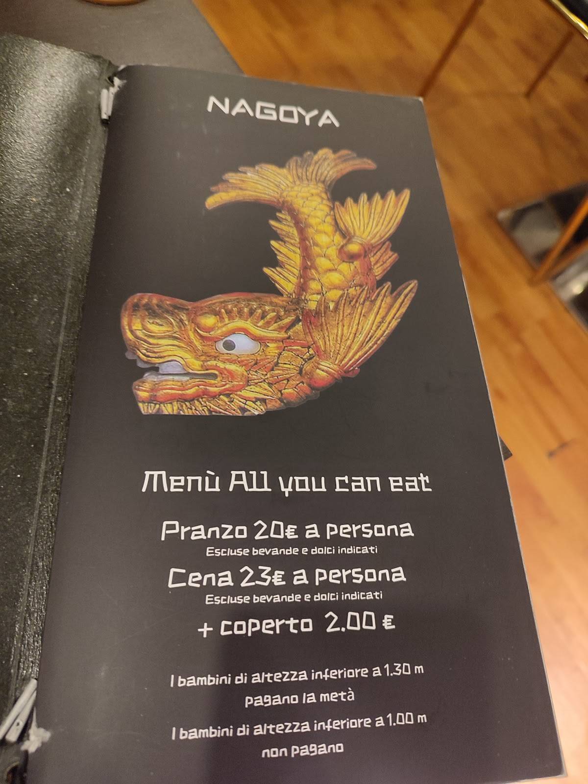 Menu di Nagoya 