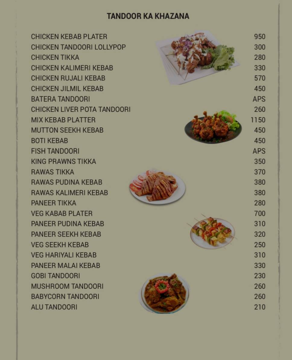 संदीप फॅमिली रेस्टॉरन्ट आणि बार menu