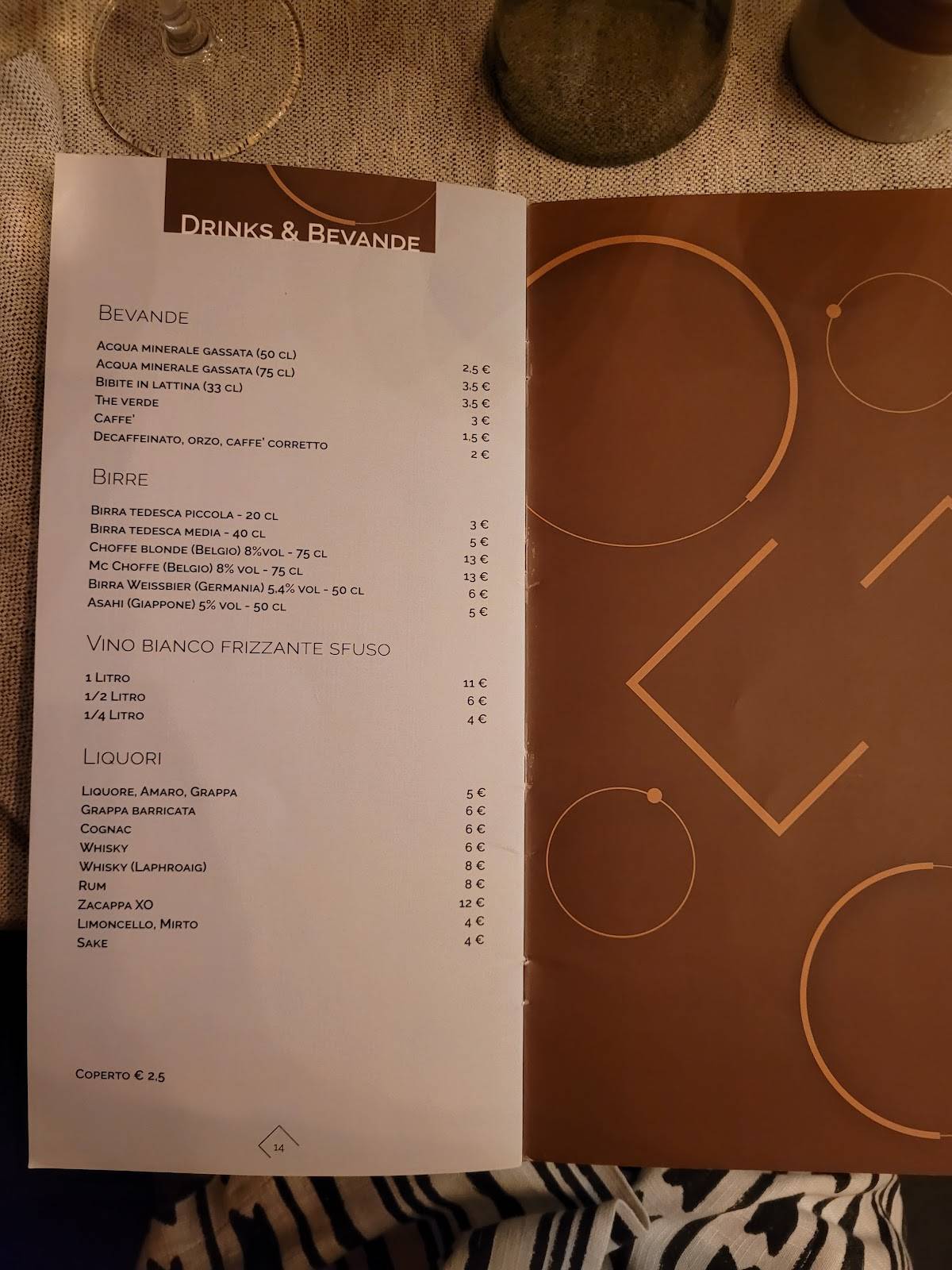 Menu di So Grill Restaurant 