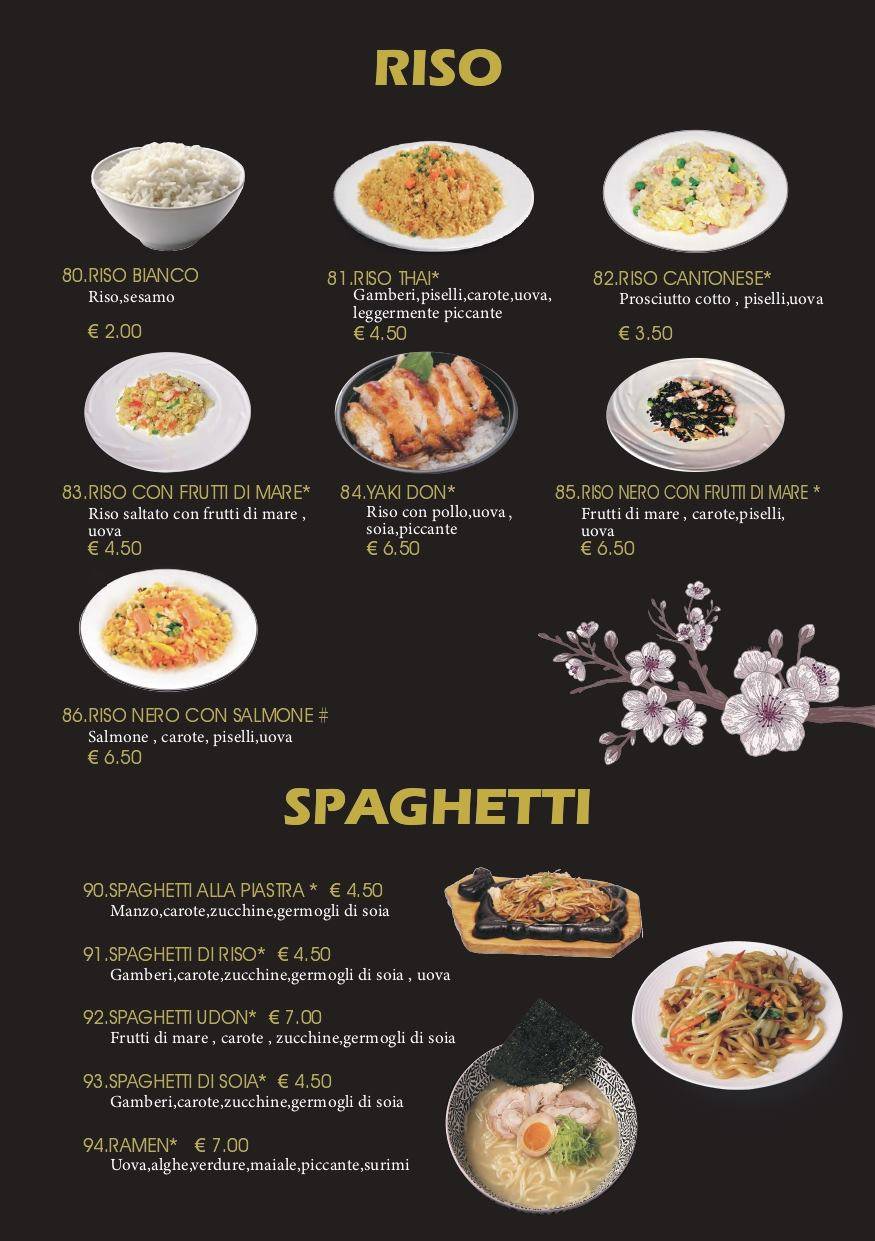 Menu di Heshi Sushi 