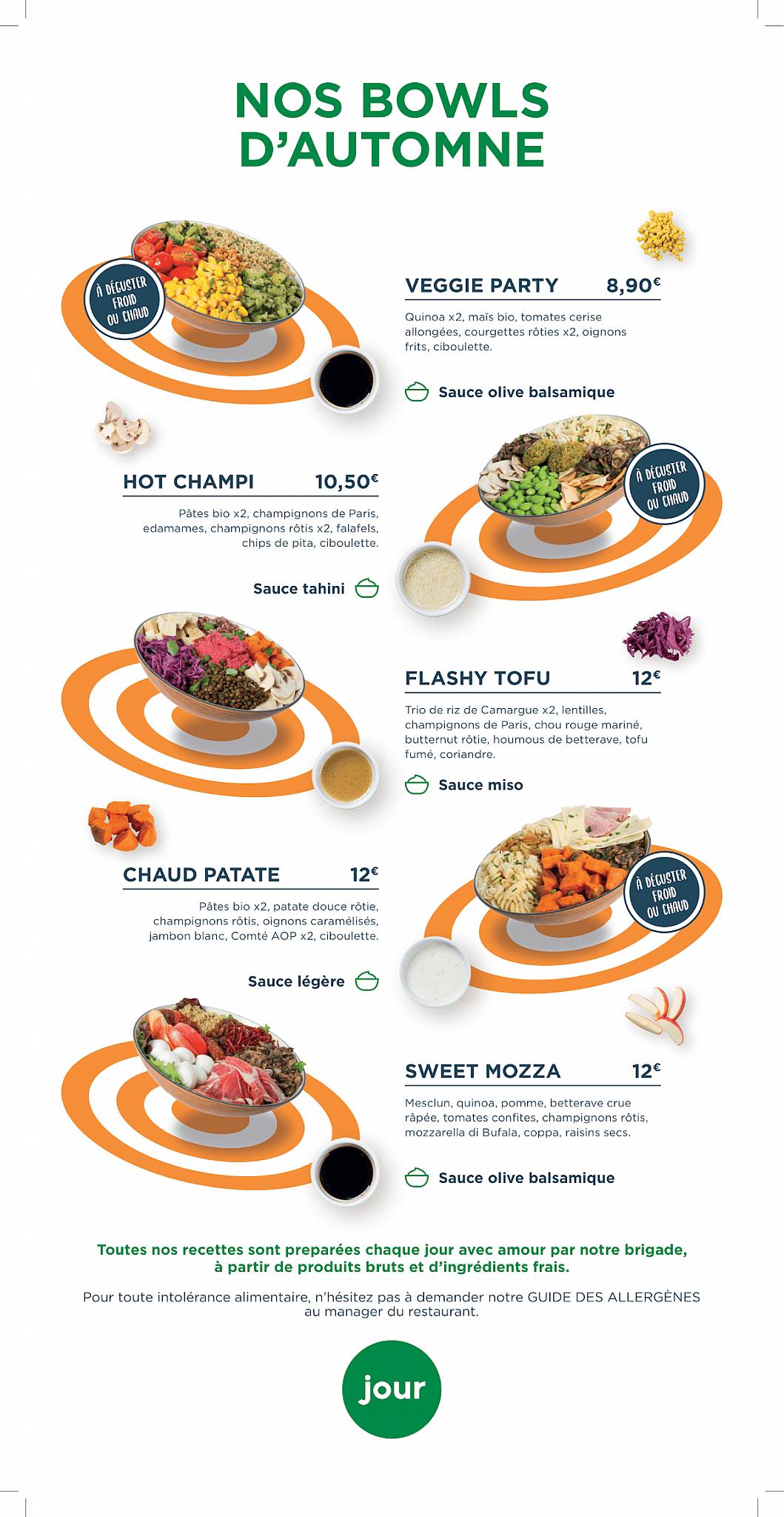 Menu de Jour Neuilly