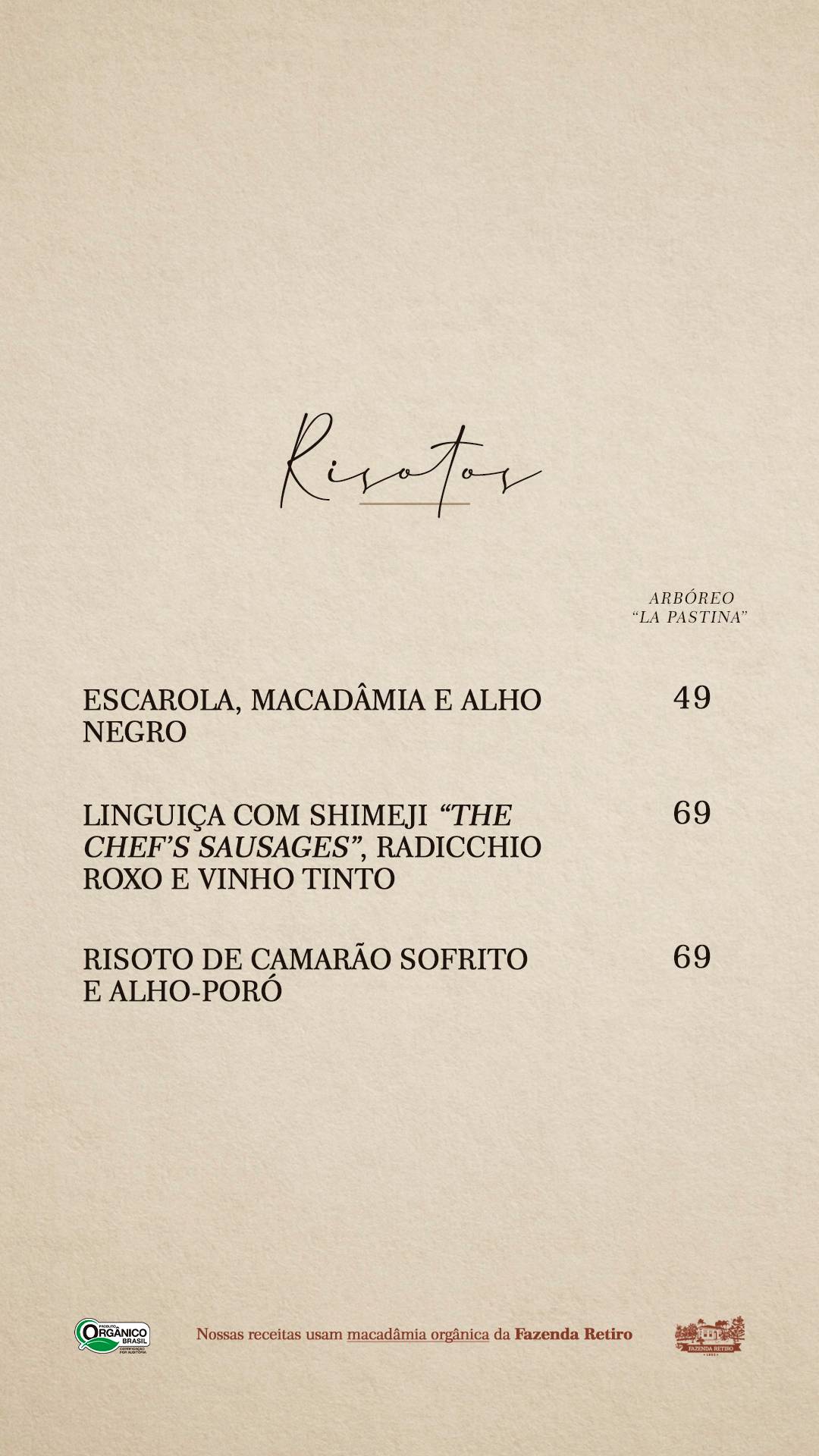 Nico Restaurante - Nico de Don Romano cardápio