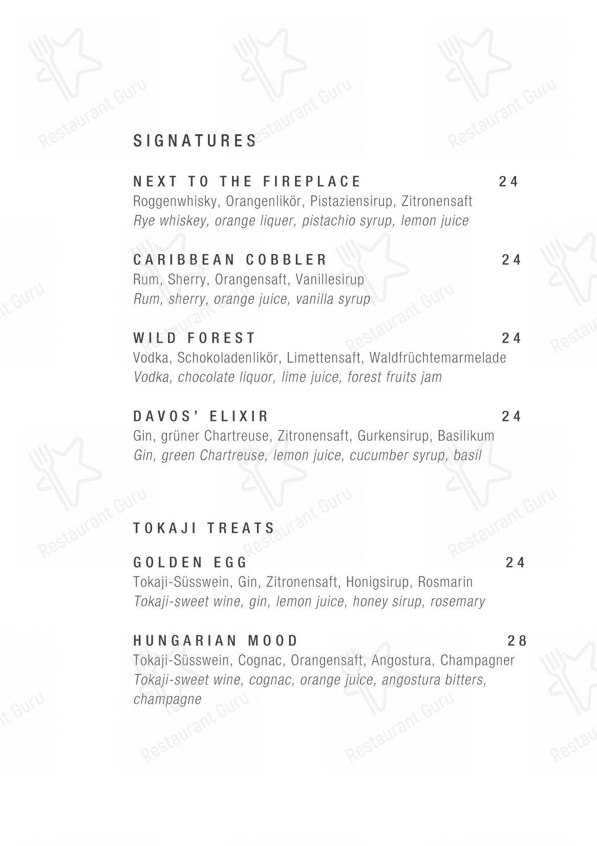 Menu per Nuts & Co Bar ristorante