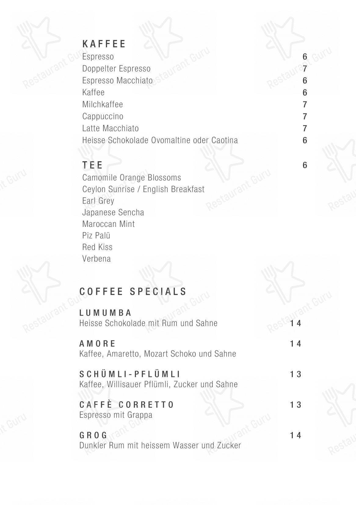 Menu di Nuts & Co Bar - Menu