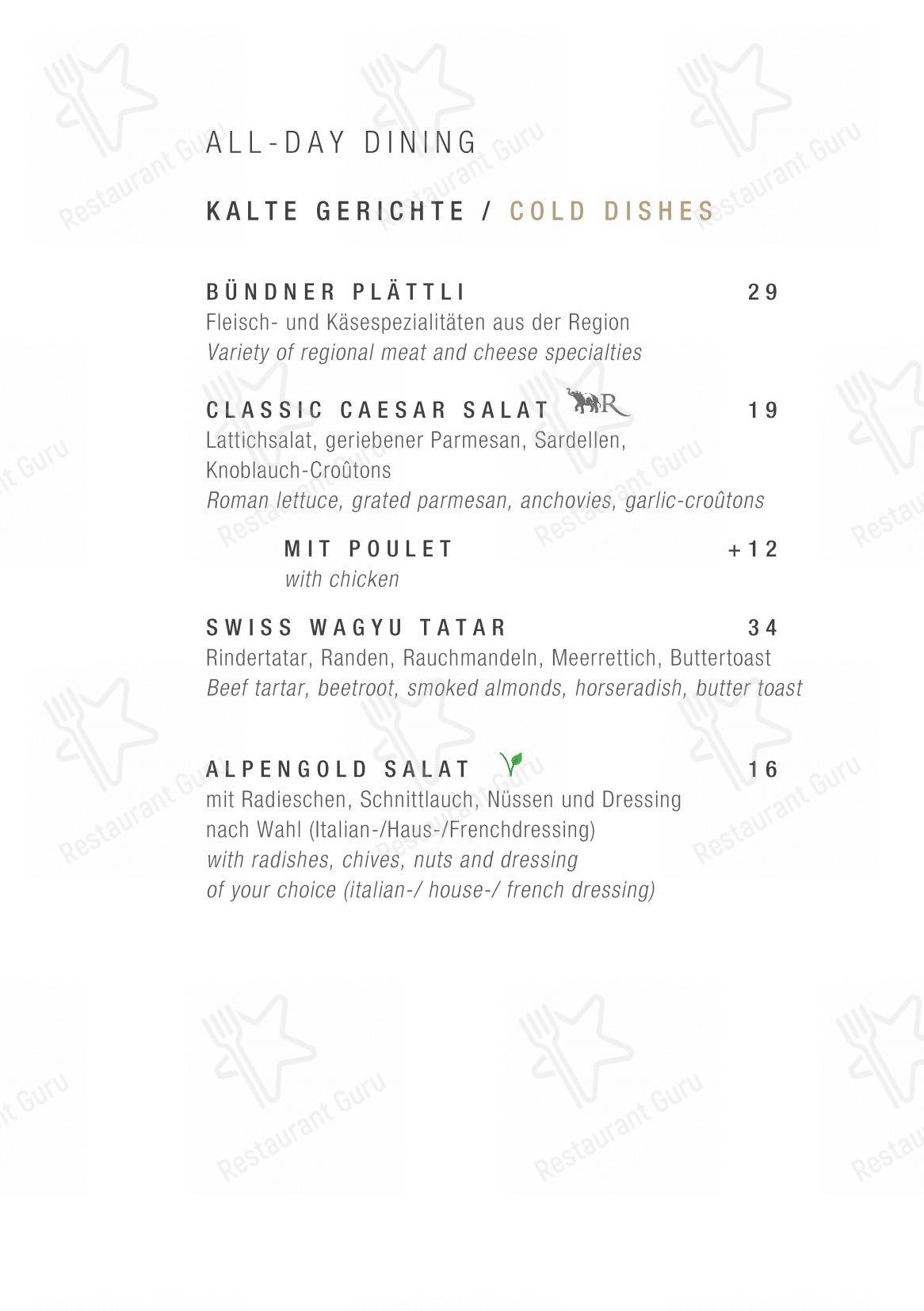 Menu per Nuts & Co Bar ristorante