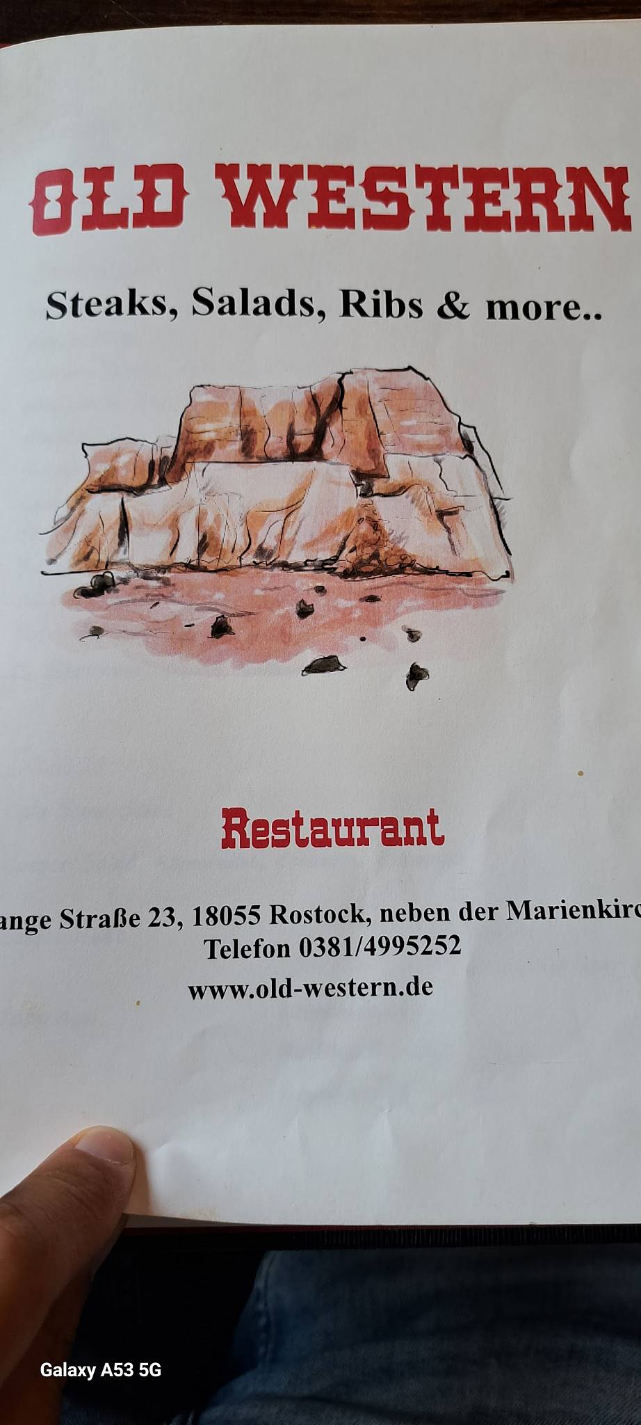 Old Western Rostock Preise
