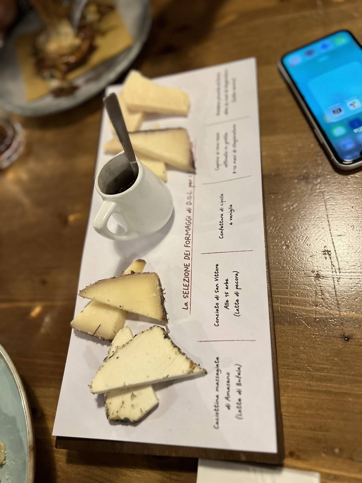 Menu di Osteria Fratelli Mori 