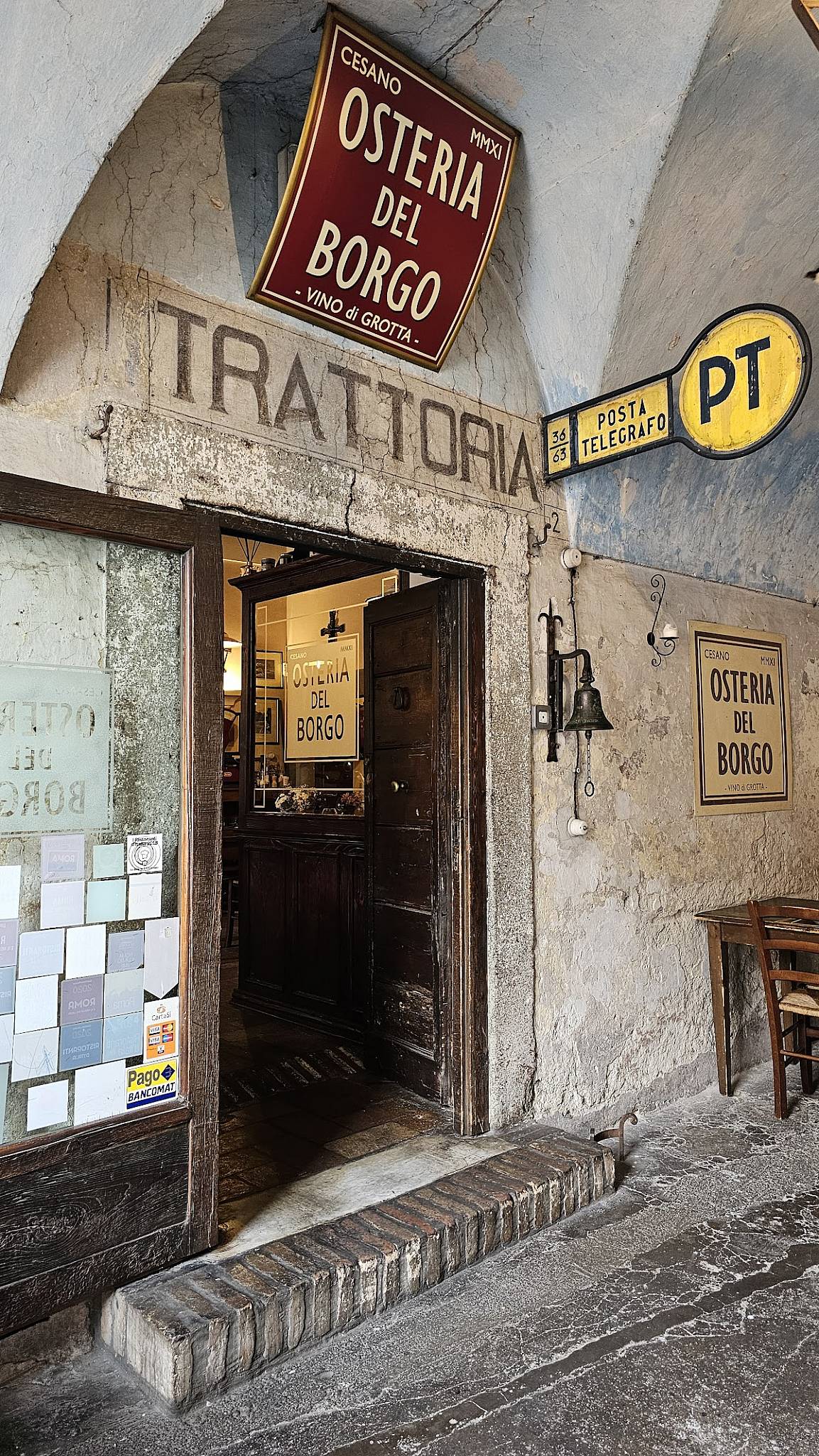 Menu di Osteria del Borgo 
