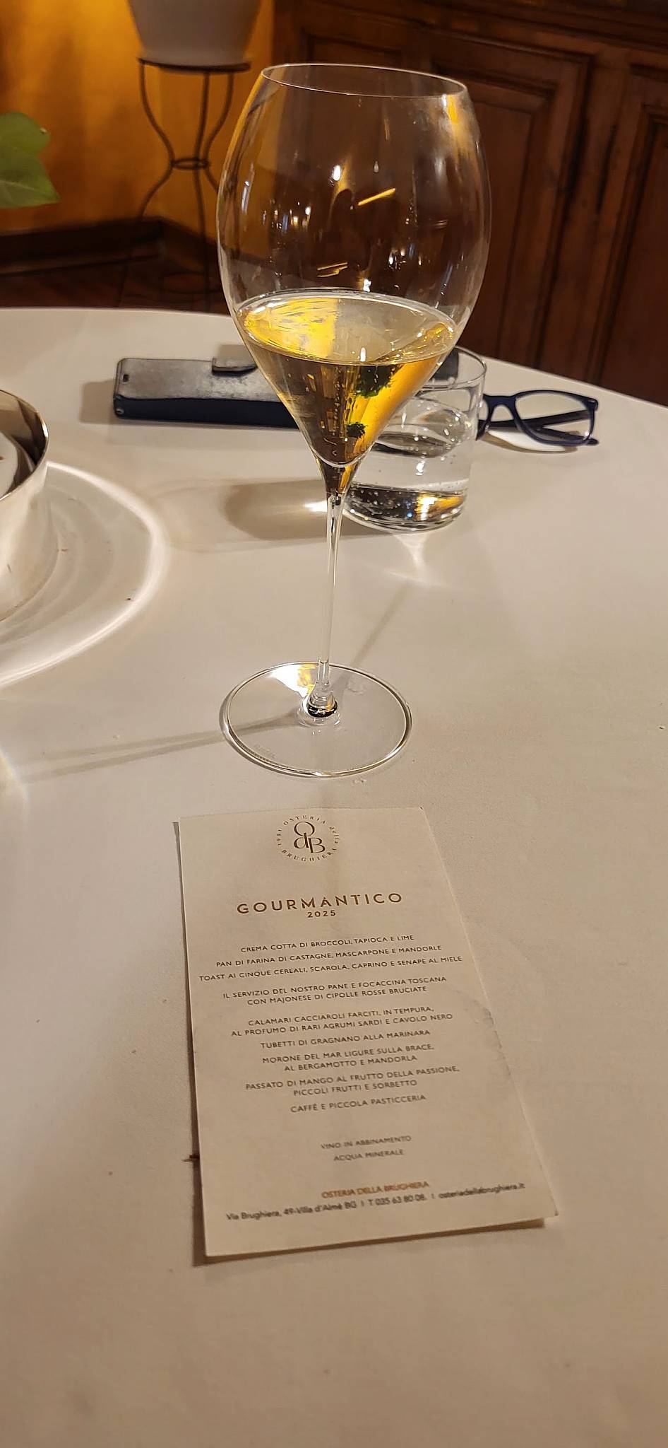 Menu di Osteria della Brughiera 