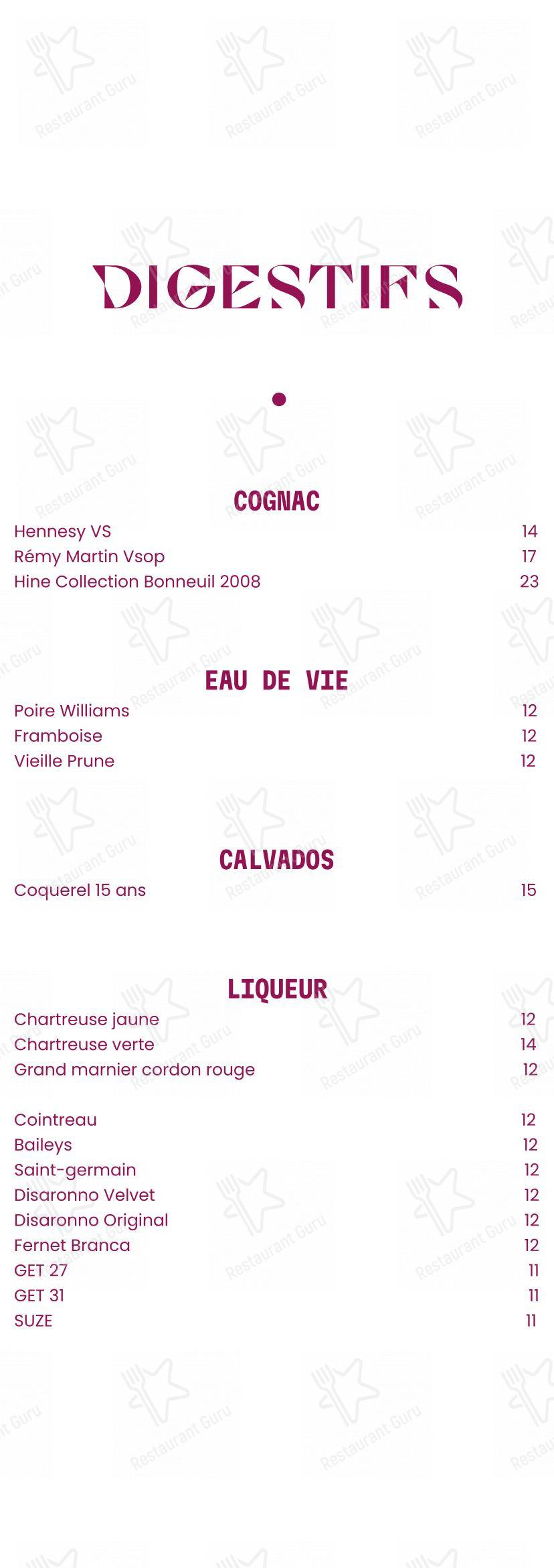 Menu pour PAMPA - Основное меню