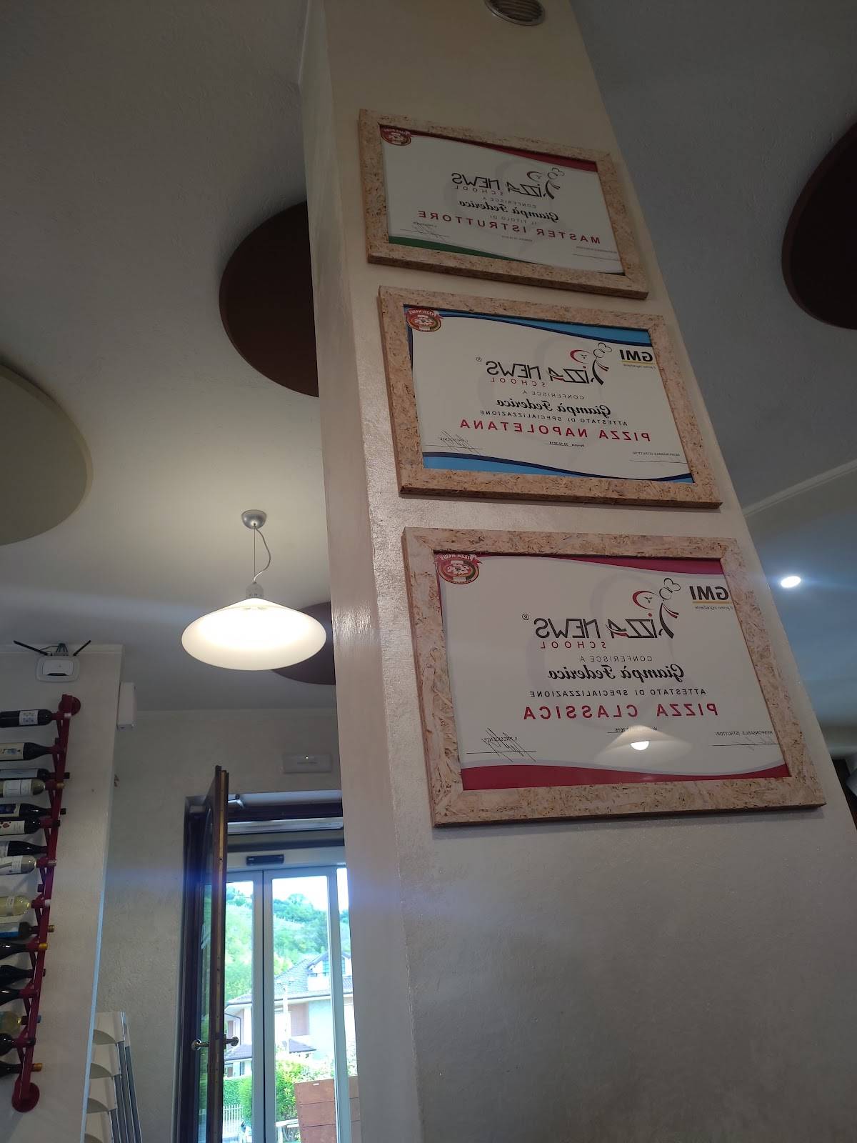 Menu di PIZZERIA RISTORANTE L'ITALIANA