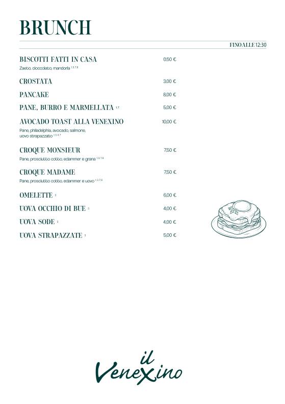 Menu di Il Venexino - Nonsolocaffè 