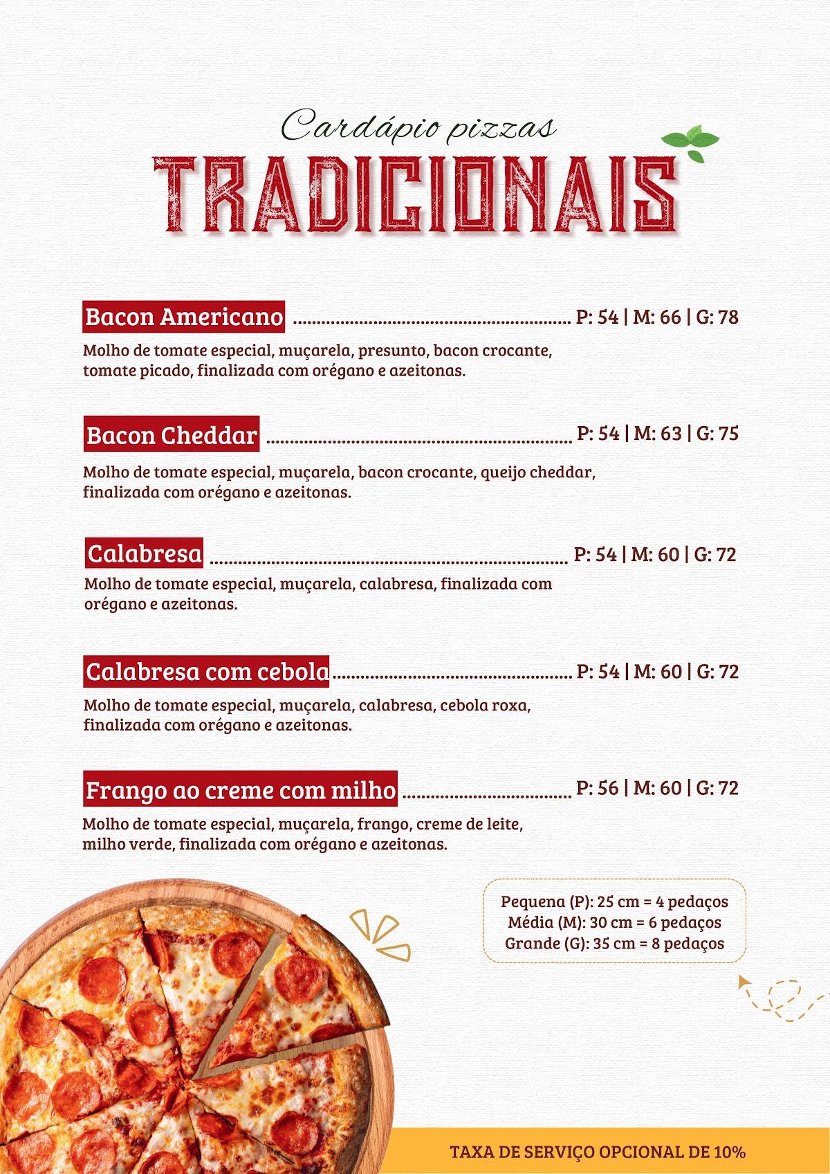 Di Napoli Pizzaria Palmas cardápio