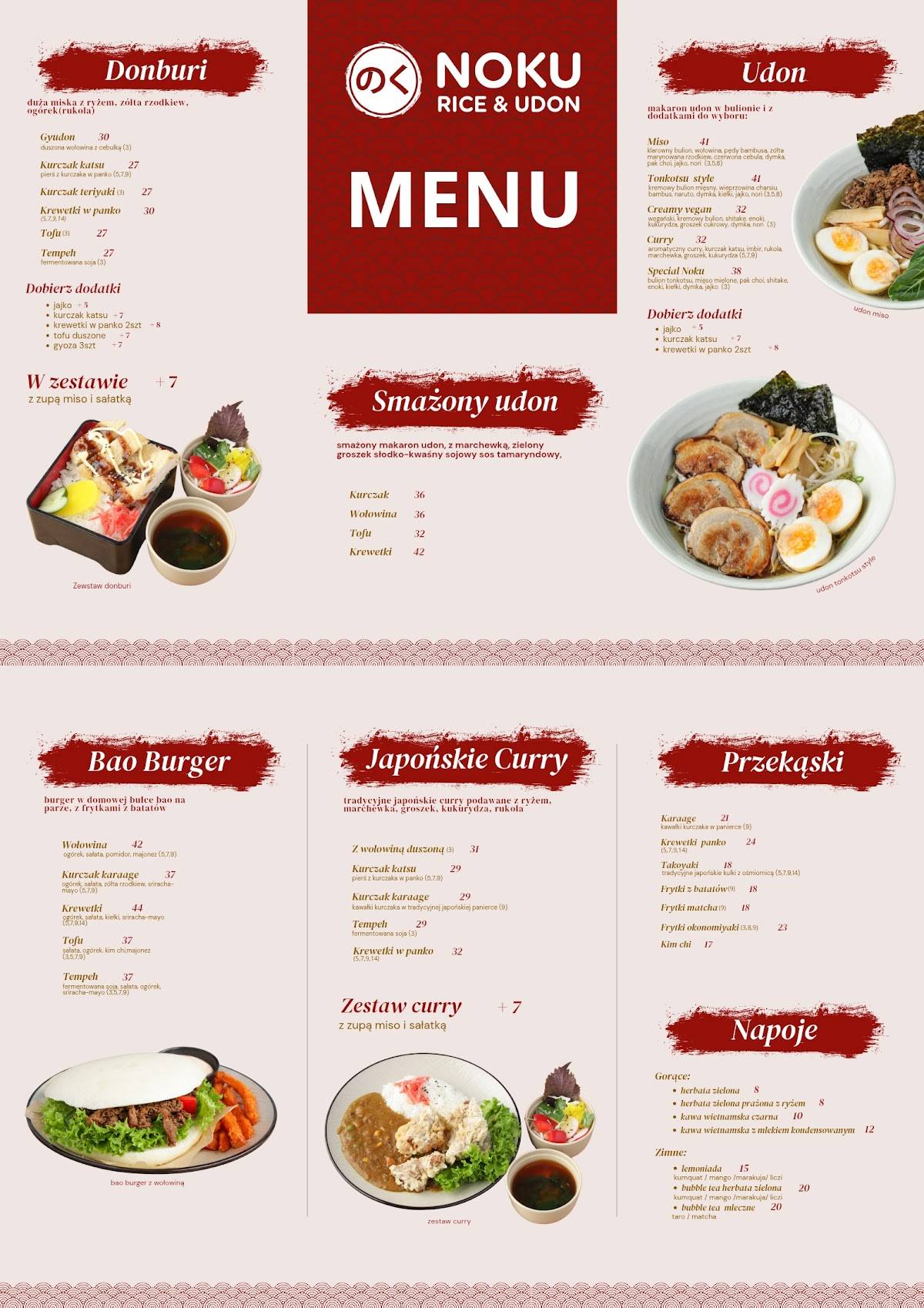 NOKU - Kuchnia azjatycka - Wola - restauracja japanese w Warszawie