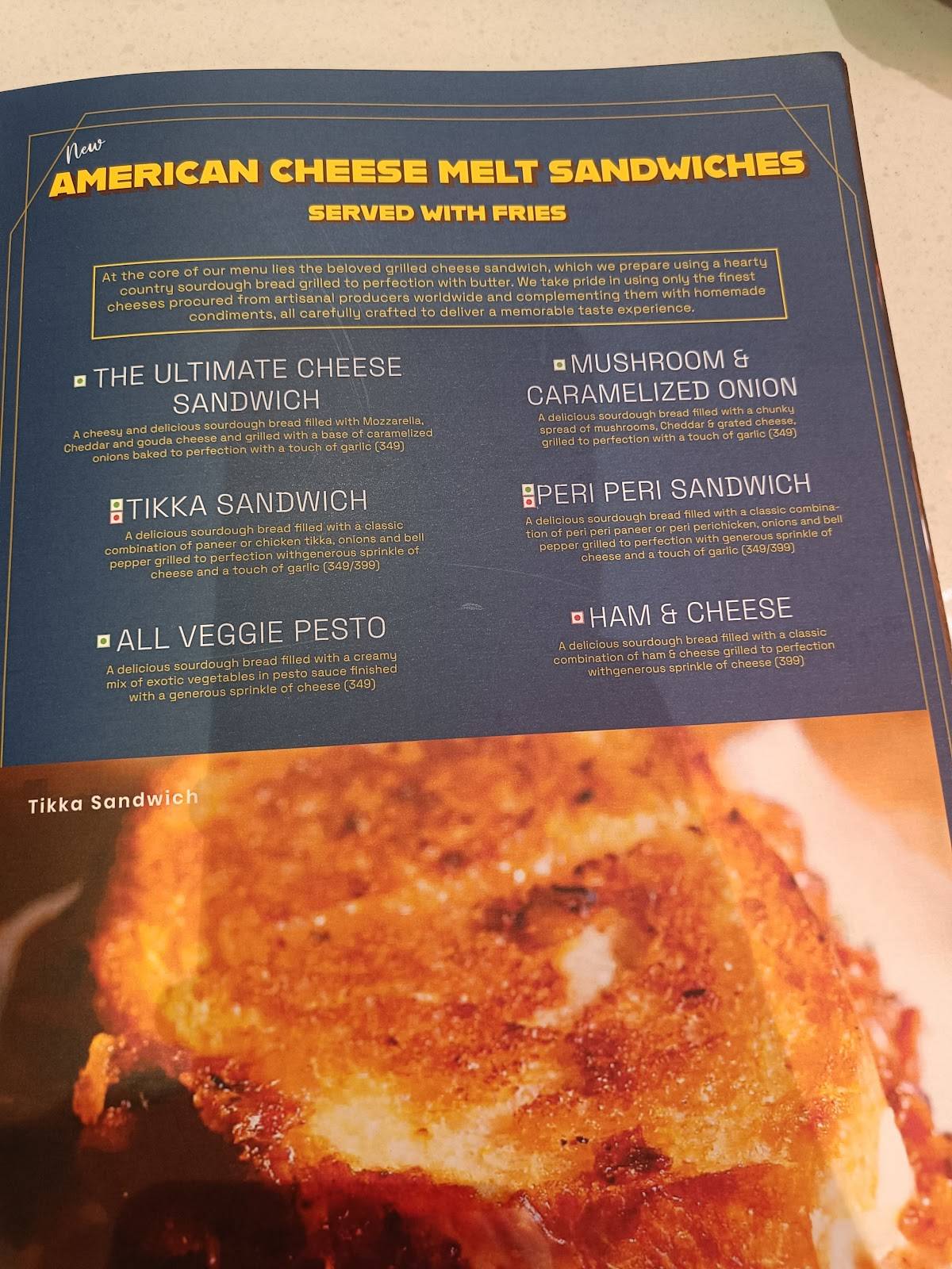 Paparizza - Pizzeria & Bar menu
