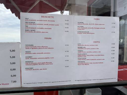 Menu di Papillon 
