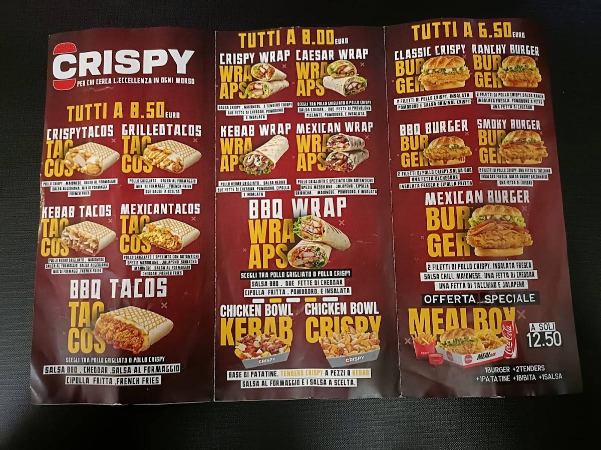 Menu di CRISPY 