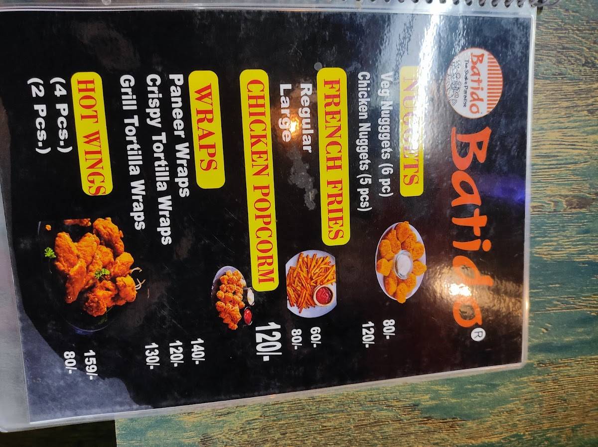 Batido - The Shake Paradise menu