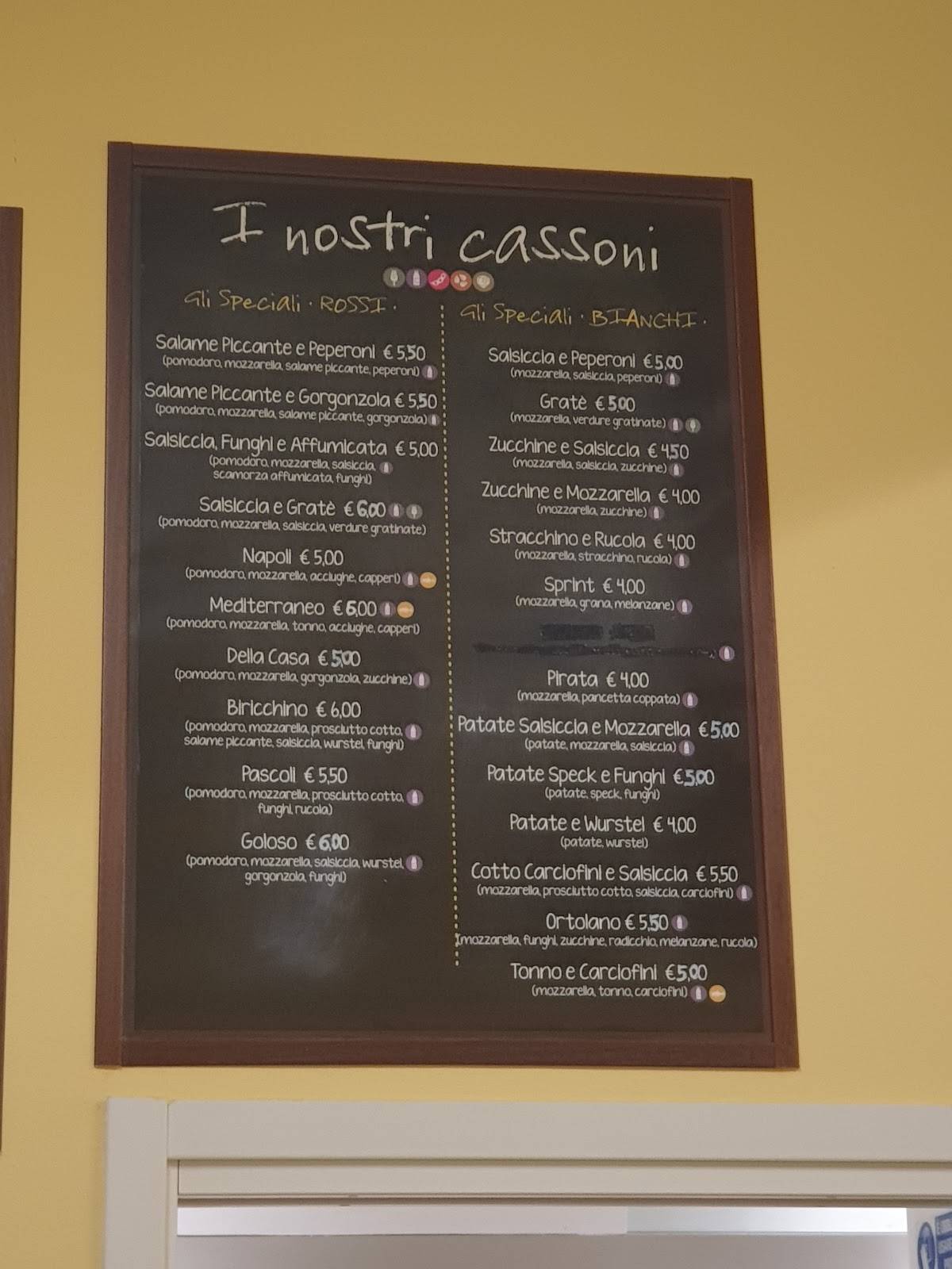 Menu di Piadineria del Borgo eli-yan 