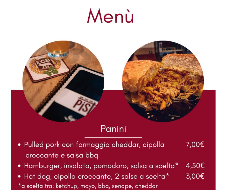 Menu de Pisto