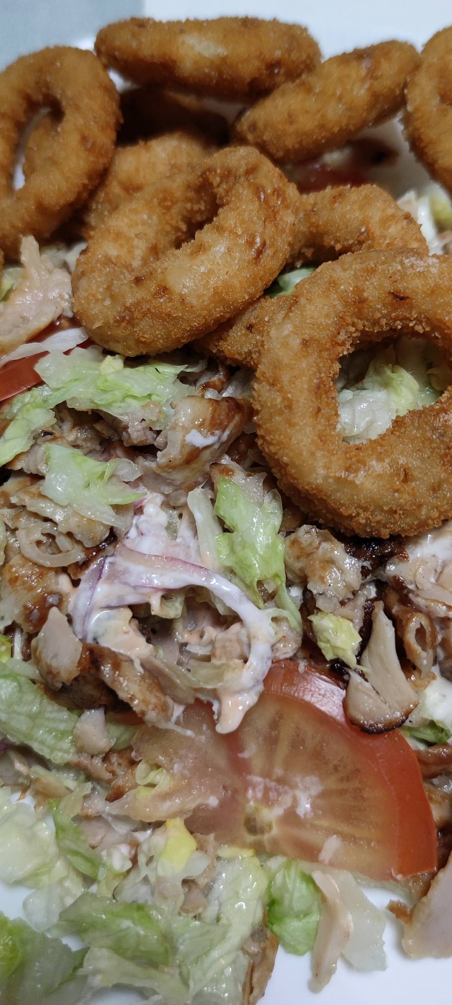 Menu di più fast più food 