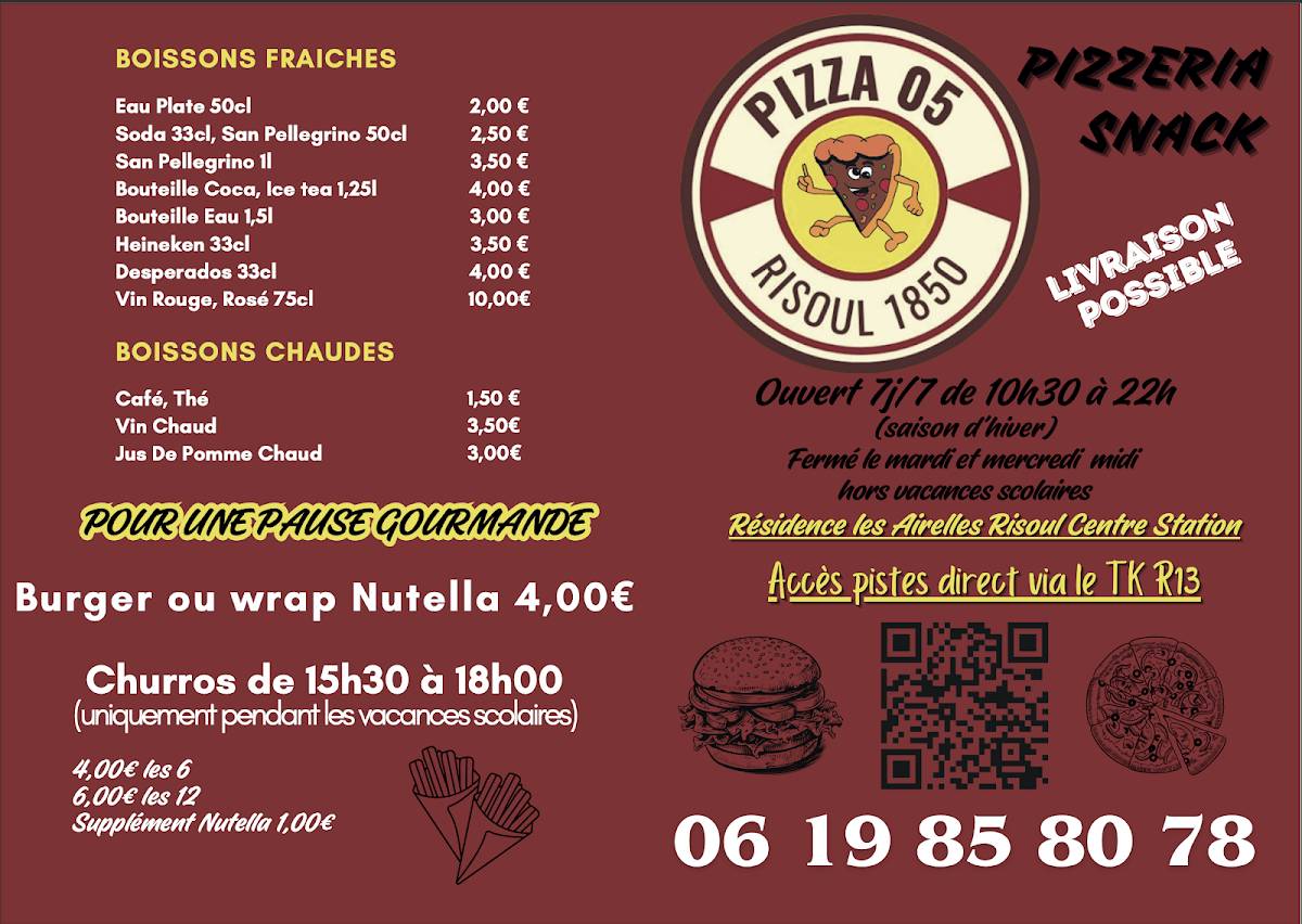 Menu de Pizza 05