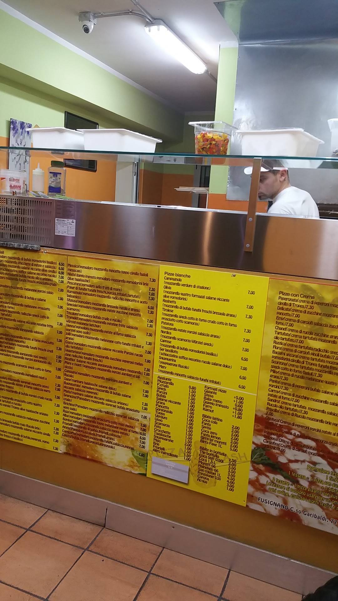 Menu di Pizza Flash Di Miserocchi Mattia 