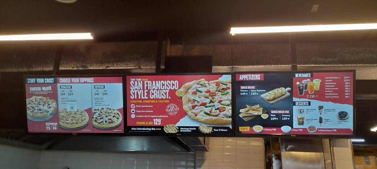 Pizza Hut Ranipur Mor, Haridwar menu