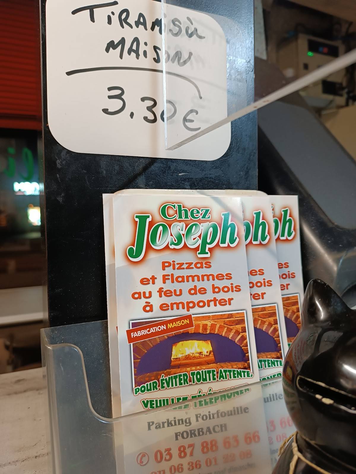 Menu de Pizza Joseph