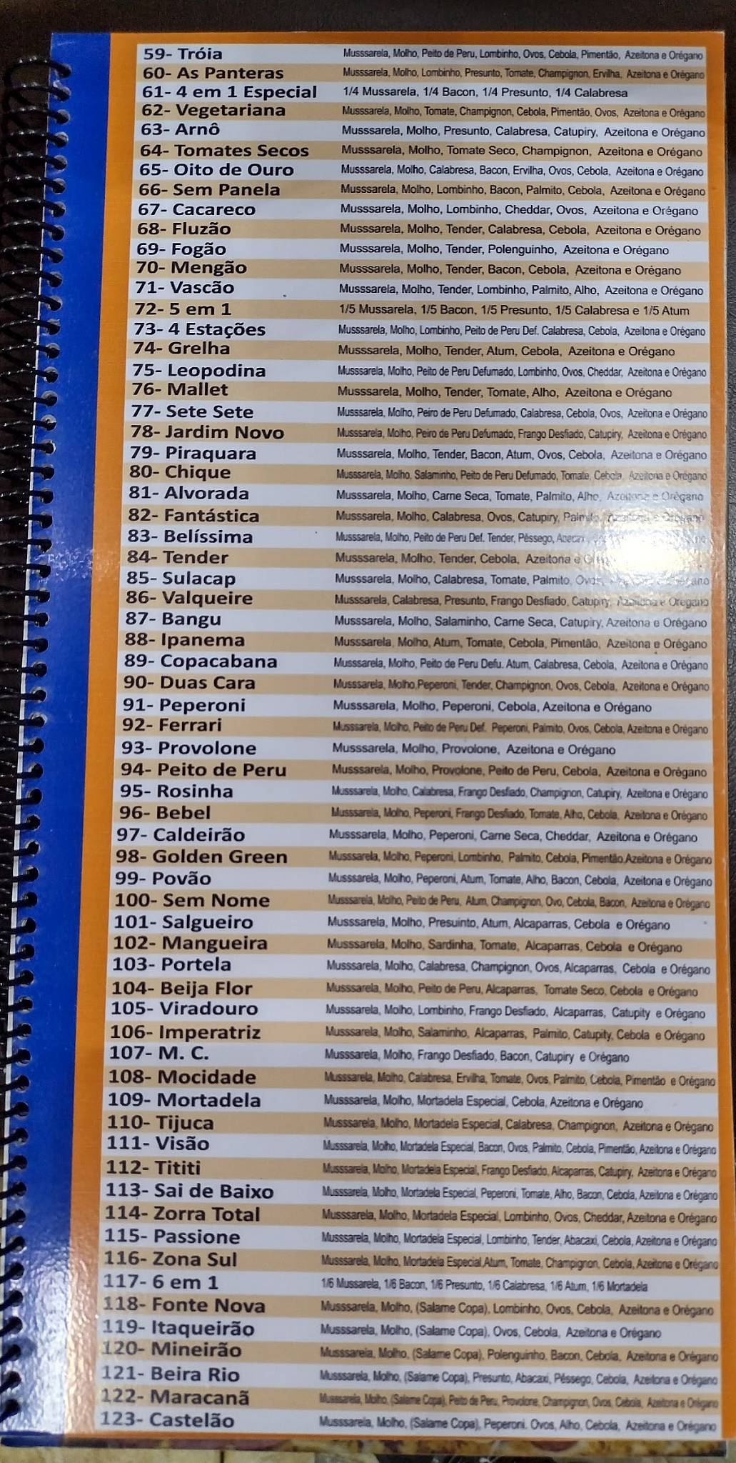 Pizzaria Skulaxo - Rodízio e Esfirra cardápio