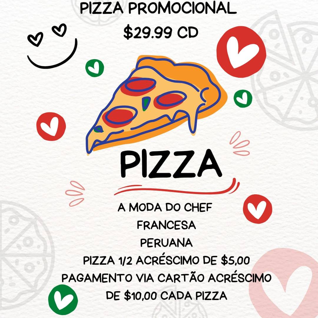 Pizzaria StiloKrocante cardápio