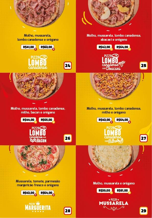 Pizzaria do Dezoito - Pizzaria Delivery em Araxá cardápio