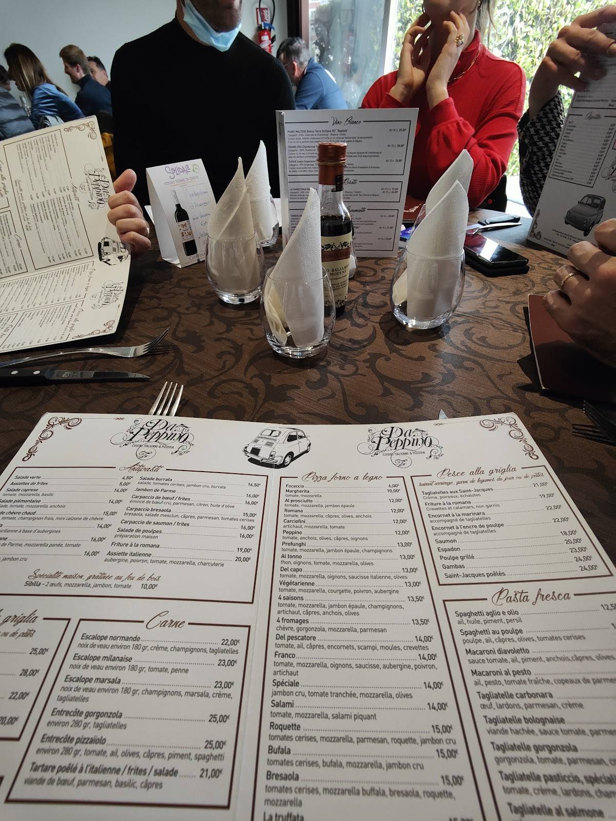 Menu de Da Peppino 2 Pizzeria