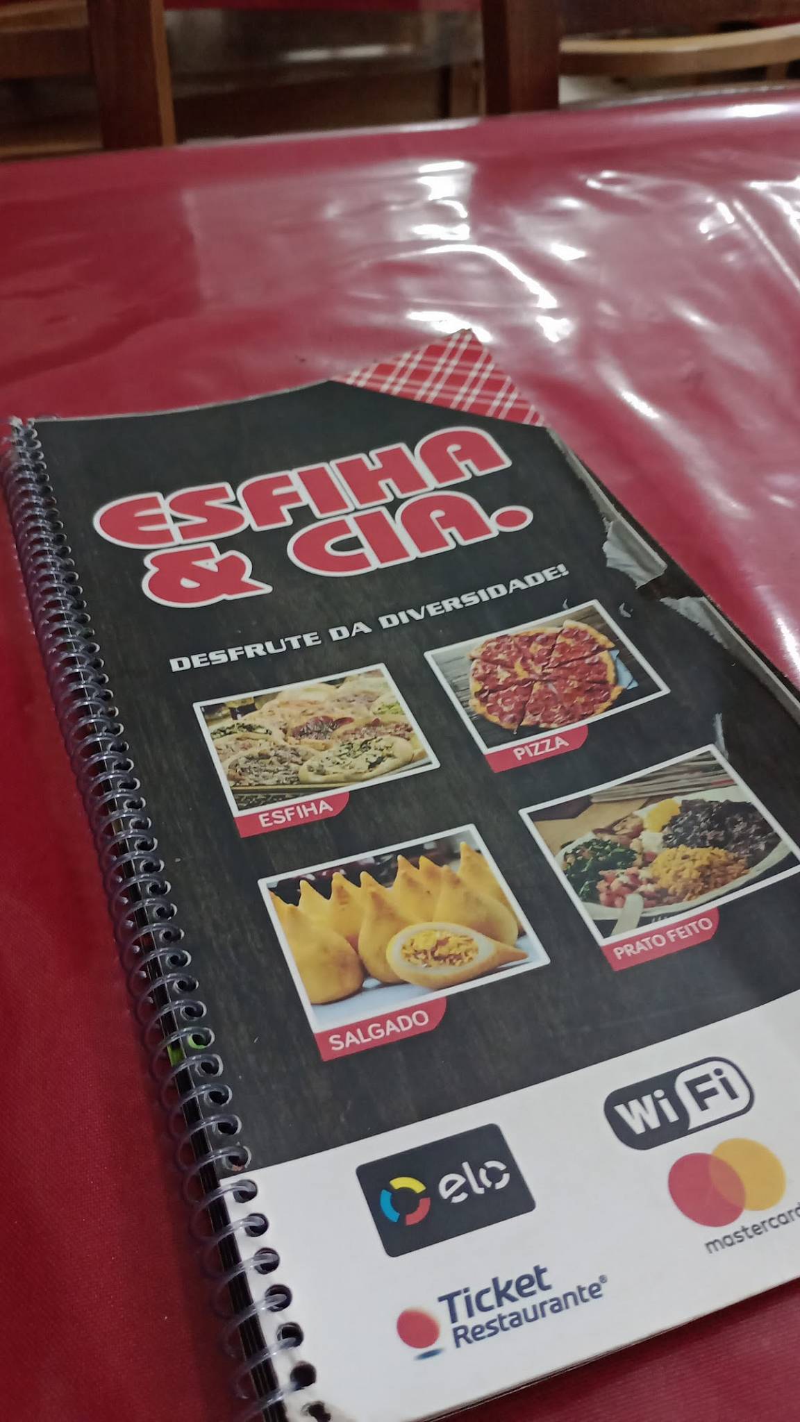 Disk Esfiha & Cia. cardápio