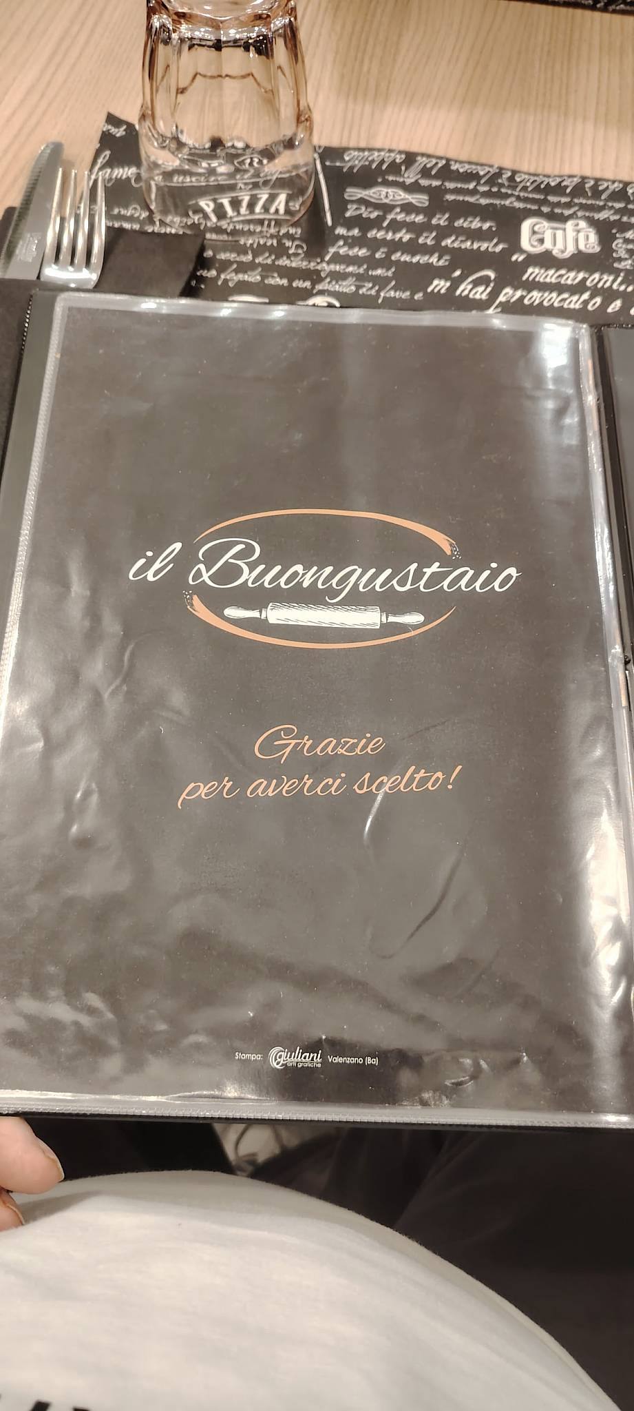 Menu di Pizzeria Il Buongustaio 