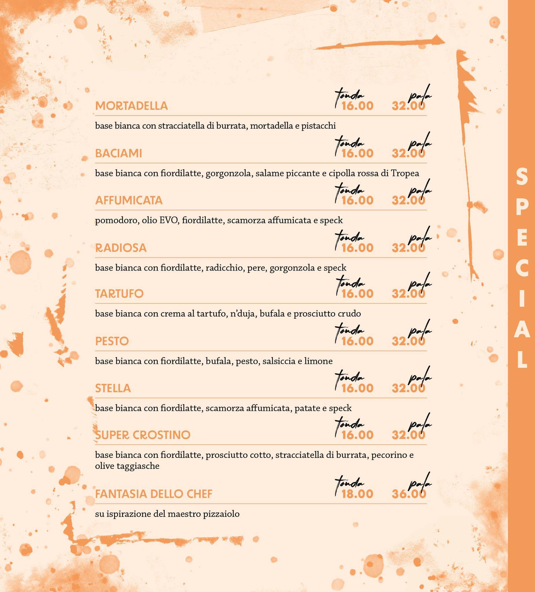 Menu di Il laboratorio della pizza 